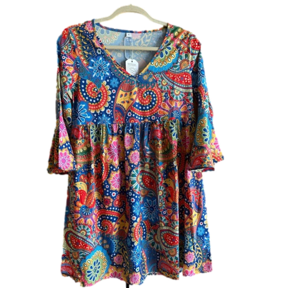 Made With Love Pull-Over 3/4 Sleeves NWT